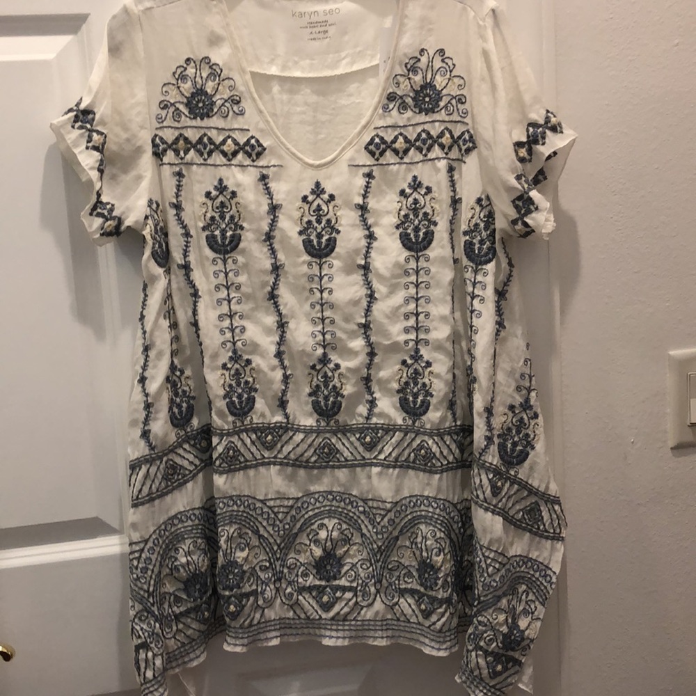 KARYN SEO TUNIC TOP sz XL